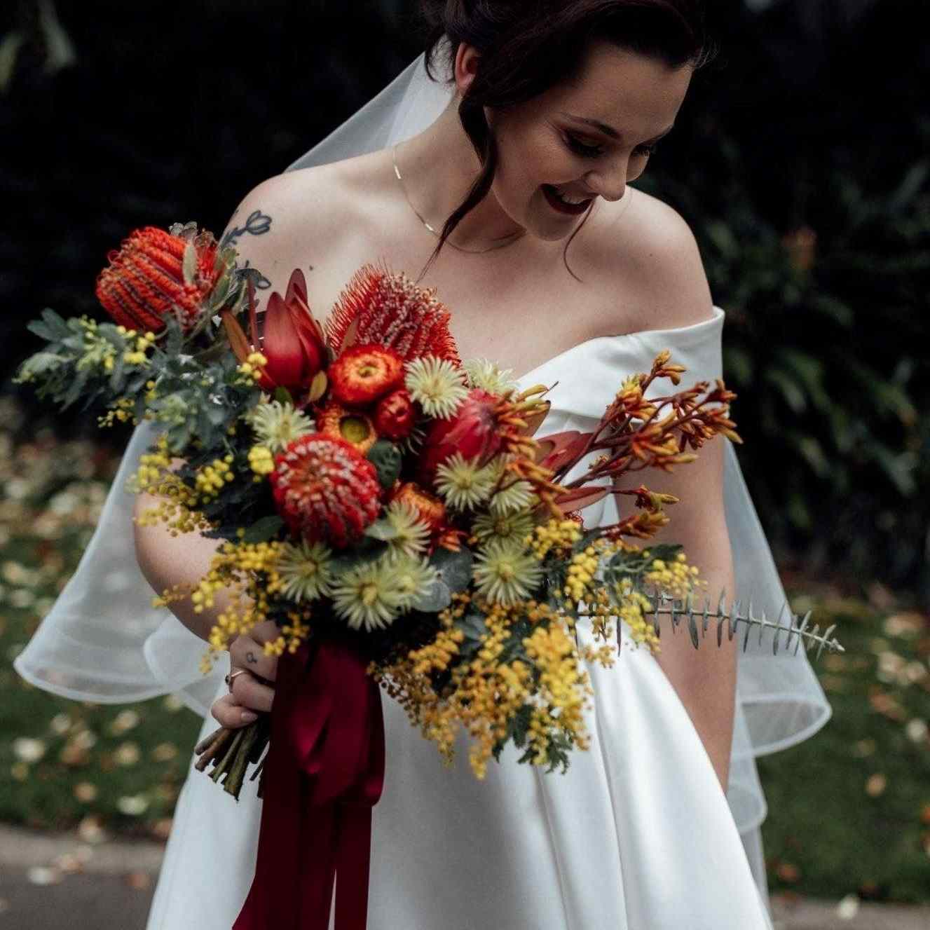 Bridesmaids Bouquets - Herbivore Florals